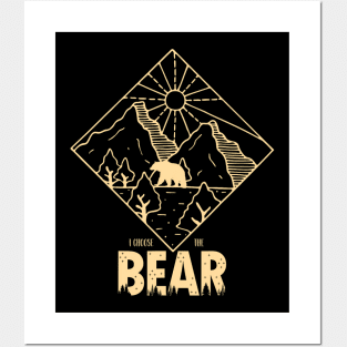 The Bear In Woods 2024 I Pick The Bear Women Posters and Art